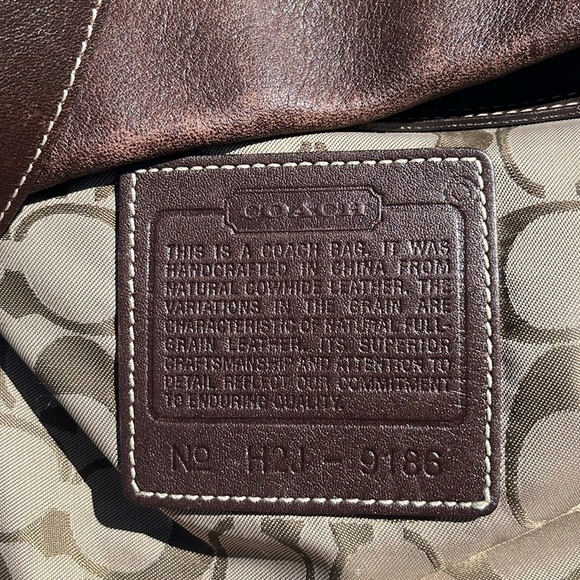 VTG-coach- Legacy,Soho,bucket ,shoulder, leather bag ,9186,dark brown,handbag. - Picture 10 of 16